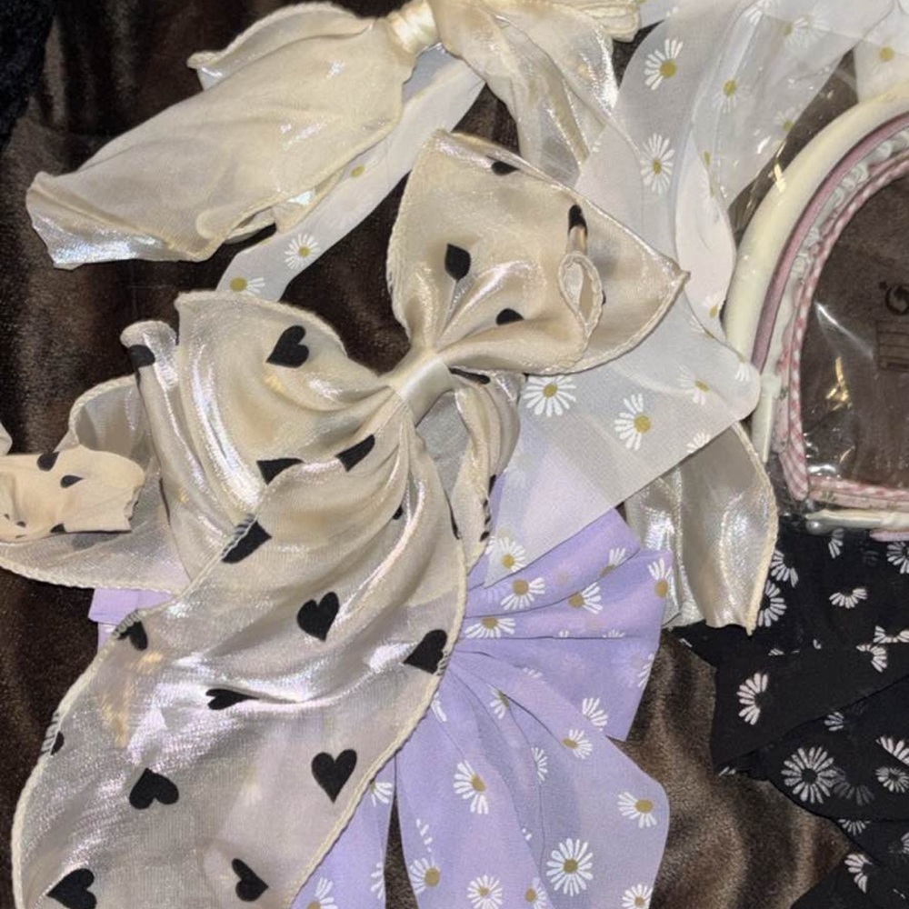 Hair bow & headband lot